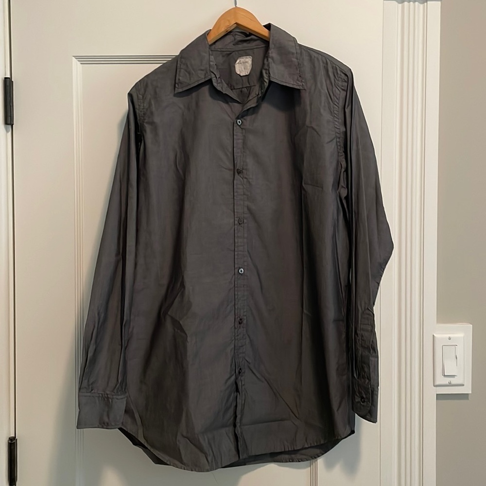 Pip-Squeak Chapeau Brooklyn Designer Women’s Button Down Tunic Shirt Size L